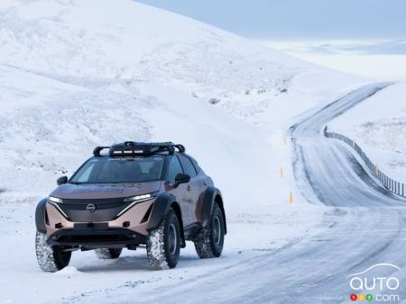 This Nissan Ariya Will Be Driven from the North Pole to the South Pole